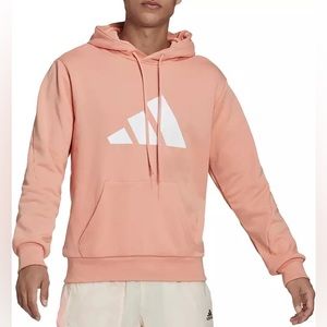 Adidas Icon Logo Graphic Hoodie Size Large